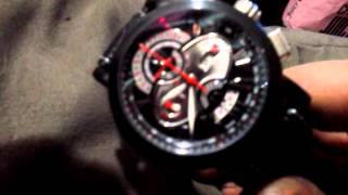 Tourneau Gotham black chronograph review [upl. by Rayford420]