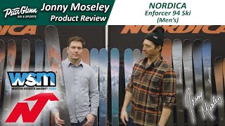 Nordica Enforcer 94 Ski  2024 First Look by Jonny Moseley [upl. by Pernick]