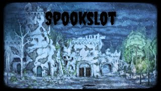 Planet Coaster  Halloween  Spookslot  Immersive Haunted Darkride [upl. by Florella390]