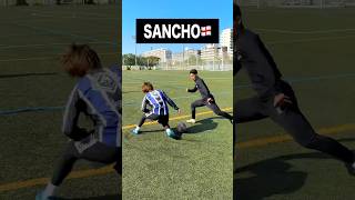 LEARN SKILL from SANCHO🏴󠁧󠁢󠁥󠁮󠁧󠁿✨shorts football soccer footballskills soccerskills [upl. by Thgiwd]