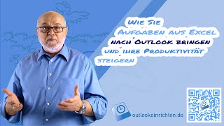 Outlook einrichten und produktiv nutzen OutlookAufgaben aus Excel [upl. by Adnauq609]