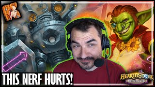 THIS MECH NERF HURTS  Hearthstone Battlegrounds [upl. by Fletch249]