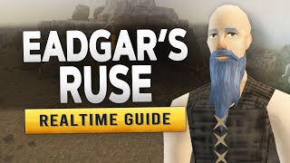 RS3 Eadgars Ruse – Realtime Quest Guide [upl. by Casar34]