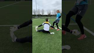 SPREAD SAVES 🦅 goalkeeper goalkeepertraining [upl. by Entwistle470]