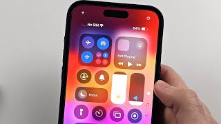 How To Use Control Center on iPhone iOS 18 Add Edit Rearrange etc [upl. by Anneh]