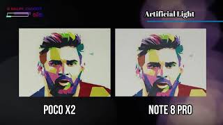 SONY IMX 686 VS SAMSUNG GW1  THE BEST 64 MP SENSOR POCO X2 VS NOTE 8 PRO CAMERA COMPARISON IN ODIA [upl. by Palumbo]