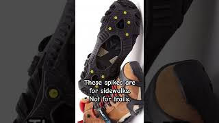 choose the right microspikes and crampons on the trails [upl. by Reemas]