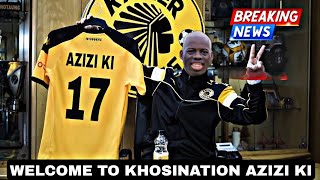 BREAKING NEWS  Kaizer Chiefs Announced to Sign Azizi Ki from Yanga  Chiefs New Jersey Number [upl. by Nwadal]