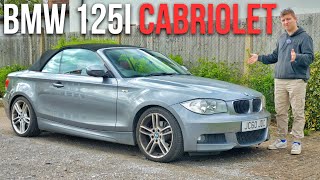 BRUTALLY HONEST REVIEW OF THE BMW 125i CABRIOLET [upl. by Ddahc]