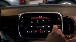 Abarth Uconnect Tutorial Deutsch [upl. by Annaiv494]
