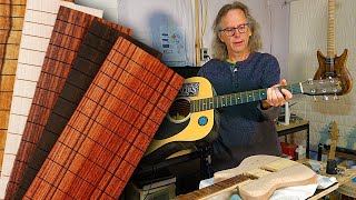 Selecting Wood For A Guitar Fretboard [upl. by Annissa]