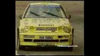 Mk3 Golf GTI Group A rally car 1996 BRC season launch [upl. by Lamar868]