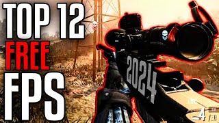 TOP 12 BEST FREE STEAM FPS GAMES LOW END PC [upl. by Ashely]