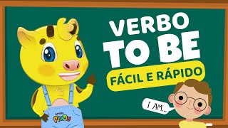 O VERBO TO BE  AULA DE INGLÊS  APRENDER INGLÊS FÁCIL E RÁPIDO [upl. by Nivla148]