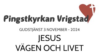 Gudstjänst Pingstkyrkan Vrigstad [upl. by Asilat250]