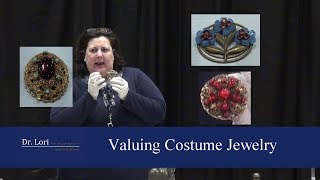 Valuing Costume Jewelry Pins Brooches more by Dr Lori [upl. by Asilet]