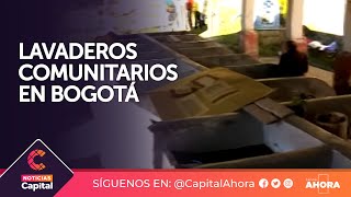 Lavaderos comunitarios en el centro de Bogotá [upl. by Costello]