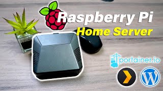 Raspberry Pi Home Server  Docker Portainer Plex Wordpress and More [upl. by Analad]