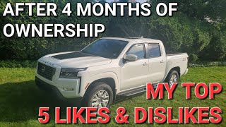 What I Like amp Dislike about my Nissan Frontier [upl. by Ellenod]