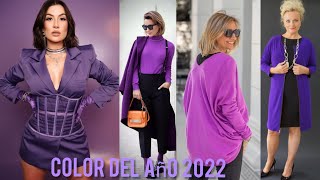 COLOR DEL AÑO 2022 TENDENCIA ELEGIDO CÓMO EL COLOR PREFERIDO SEGUN PANTONE EL COLOR MORADO LILA 💜 [upl. by Wilkie834]