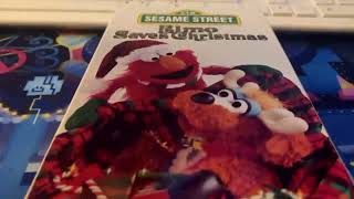 Elmo Saves Christmas VHS Overview [upl. by Nolasba]