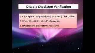 How to Fix Mac Invalid Checksum Error [upl. by Thorma837]