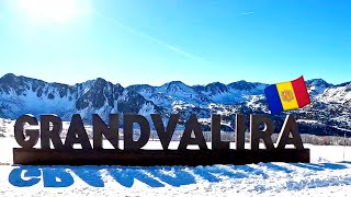 ANDORRA 🇦🇩 GRANDVALIRA SKI RESORT  PAS DE LA CASA 2024 4K [upl. by Gonyea]