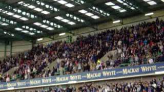 Rangers fantastic away fans serenade Hibs neds [upl. by Anikram]