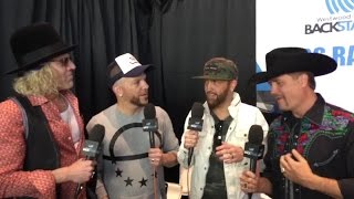 LoCash Interviews Big and Rich Backstage at the ACMs [upl. by Nmutua944]