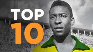 Top 10 Goalscorers In Football History [upl. by Wolenik]