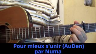 Guitare  Reprise de Pour mieux sunir AuDen [upl. by Aihsa]