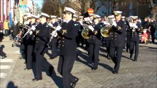 Revelj Karlskrona 1 maj 2017 Marinens Musikkår [upl. by Asela281]