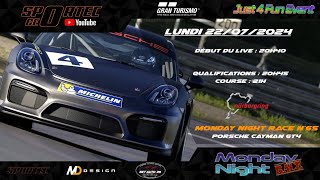 Monday Night Race N°66  Cayman Gr4  Nürburgring GP [upl. by Sibyls]