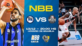 PINHEIROS X VASCO  NBB CAIXA [upl. by Ardnovahs]