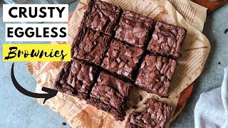 Youtubes BEST Eggless Chocolate Brownie Recipe with cocoa powder [upl. by Miof Mela]