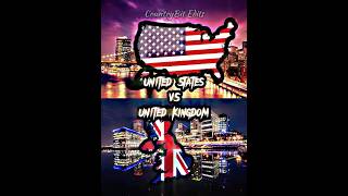 The US 🇺🇸 Vs The UK 🇬🇧 shorts edit geography vs countrycomparision countryedit uk usa [upl. by Nylsej]