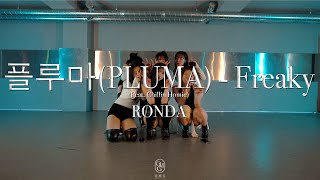 RONDA Choreography  플루마PLUMA  Freaky Feat Chillin Homie [upl. by Claudian]