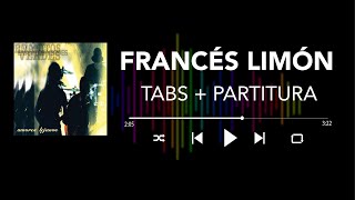 Enanitos Verdes  Francés Limón Bass CoverTabs  Partitura  Acordes [upl. by Zingg]