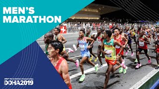 Mens Marathon  World Athletics Championships Doha 2019 [upl. by Olegnaed279]