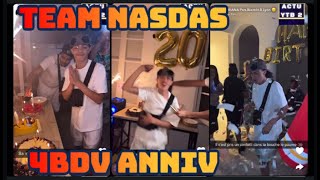 TEAM NASDAS 4BDV ANNIVERSAIRE PARTIE 2 [upl. by Dranyl]