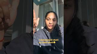 Anukunnadi okati ayyindi okati🥲 minivlog usa america rolla college reels trending yt [upl. by Nollie]