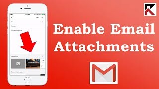 How To Enable Photo And Video Attachments Gmail App iPhone [upl. by Mani]