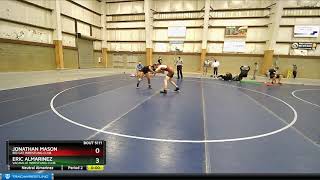 2020 TOA Bigfoot5112 HS BOYS 138 Jonathan Mason Big Cat Wrestling Club Vs Eric Almarinez Vacavill [upl. by Asoj945]