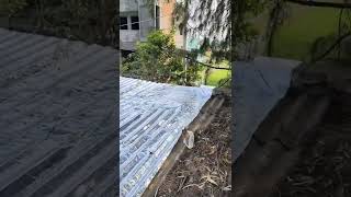 Asbestos sheet roof leakage solution asbestos waterproof thar civilservices shorts engineer [upl. by Fronniah]