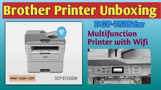 Brother Printer Full Review Unboxing amp Installation Video In Hindi [upl. by Henryetta]