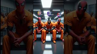 Spiderman vs Venom vs Deadpool Escape Who is the best marvel spiderman brawlstars avengers [upl. by Salazar]