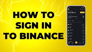 How To Sign In To Your Binance Account  Full Guide [upl. by Billen73]