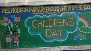 Childrens Day Celebration  PES Modern Primary English Medium School Pune  5 [upl. by Declan902]