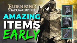 12 MUSTHAVE Items You Need to Grab EARLY  Elden Ring DLC [upl. by Ayekam127]