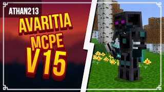 Saiu Finalmente Avaritia MCPE V15 1208x  athan213 [upl. by Abana]